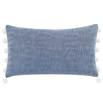 Castaway Ball Trim Decorative Pillow