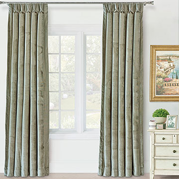 Lourde Velvet Curtain Panel