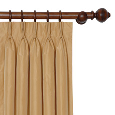 Freda Gold Curtain Panel