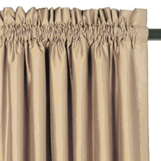 Serico Gold Curtain Panel