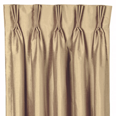 Serico Gold Curtain Panel