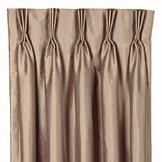 Serico Taupe Curtain Panel