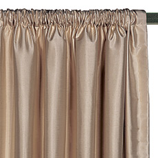 Serico Taupe Curtain Panel