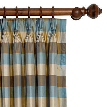 Beckford Sky Curtain Panel