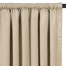 Lucerne Taupe Curtain Panel