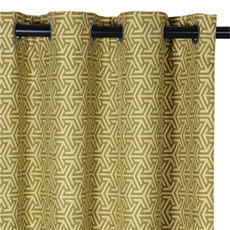 Mondrian Leaf Curtain Panel