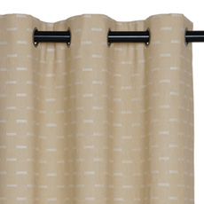 Marley Oatmeal Curtain Panel