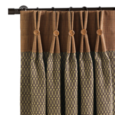 Heartwood Earth Curtain Panel