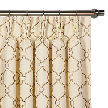 Theodore Biscuit Curtain Panel