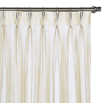 Ambiance Snow Curtain Panel