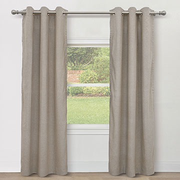 BRISA GROMMET CURTAIN PANEL IN NATURAL