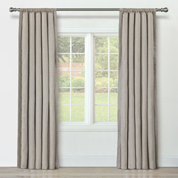 BRISA LINEN CURTAIN PANEL IN NATURAL