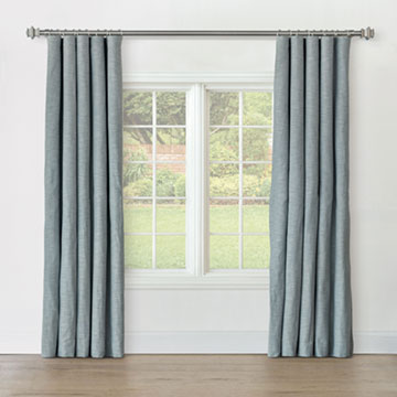 STERLING STRIE CURTAIN PANEL IN SKY