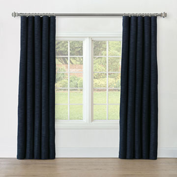STERLING STRIE CURTAIN PANEL IN MARINE