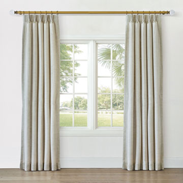 VAPOR SHEER CURTAIN PANEL IN PEARL