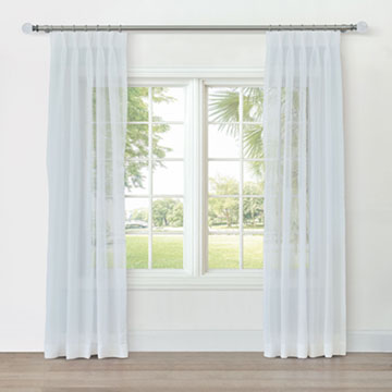 SWAY SHEER CURTAIN PANEL IN CLOUD