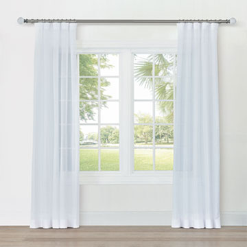 SWAY SHEER CURTAIN PANEL IN CLOUD
