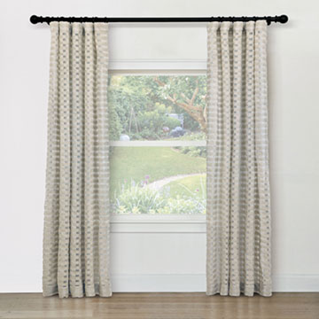 NEVADA ROD POCKET CURTAIN PANEL IN TAN