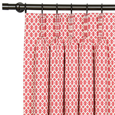 Pirouette Pink Curtain Panel