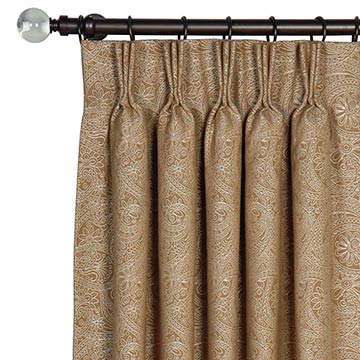 Leinster Caramel Curtain Panel