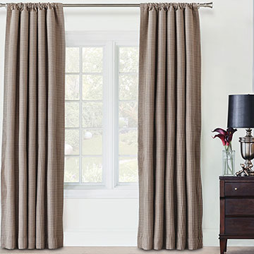 Aiden Houndstooth Curtain Panel