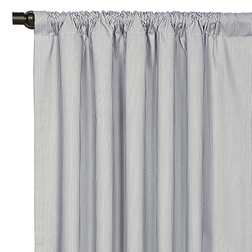 Avox Charcoal Curtain Panel