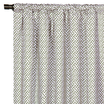 Chive Dove Curtain Panel