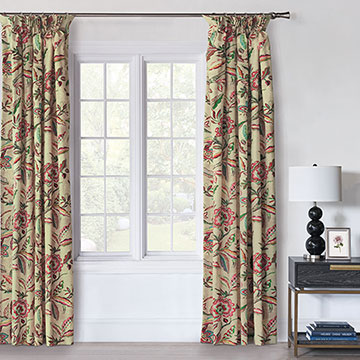 Sloane Floral Curtain Panel
