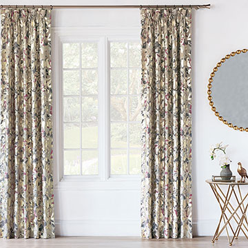 Valentina Metallic Curtain Panel