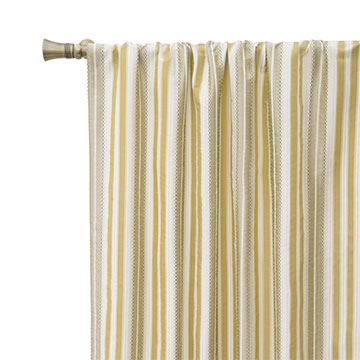 Genevieve Citrine Curtain Panel