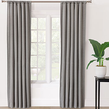 Joaquin Herringbone Curtain Panel