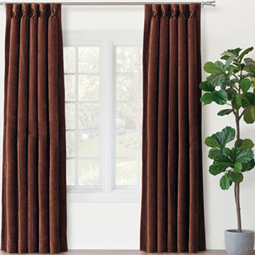 RUFUS CHENILLE CURTAIN PANEL