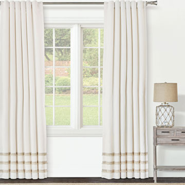 WREN FRINGE CURTAIN PANEL