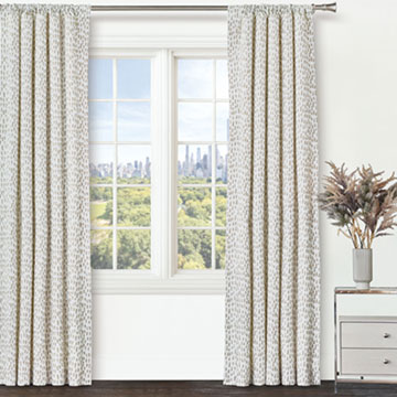 EVELINA BRUSHSTROKE CURTAIN PANEL