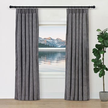 RIVER HERRINGBONE CURTAIN PANEL