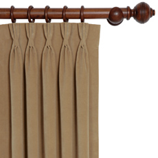 Jackson Gold Curtain Panel