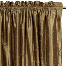 Chester Khaki Curtain Panel