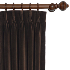 Jackson Brown Curtain Panel