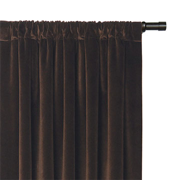 Jackson Brown Curtain Panel