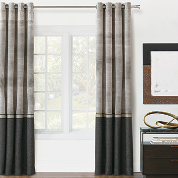 Enoch Colorblock Curtain Panel