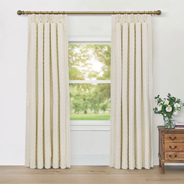 MANDERLEY CHEVRON CURTAIN PANEL
