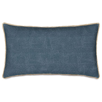 DALEYZA BRUSH FRINGE DECORATIVE PILLOW