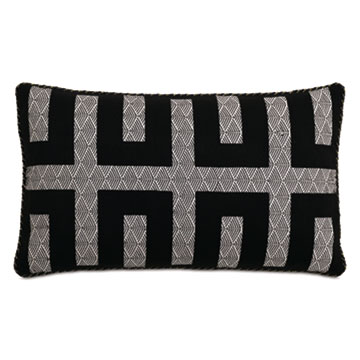 DOMINIQUE CHANNELED DECORATIVE PILLOW