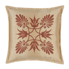 Anthemion Gold/Shiraz Dec Pillow A