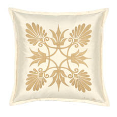 Anthemion Ivory/Gold Dec Pillow A