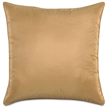Freda Taffeta Decorative Pillow in Gold