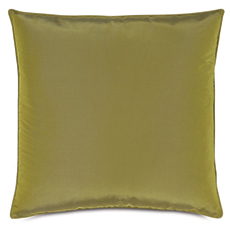 Freda Taffeta Decorative Pillow in Chartreuse