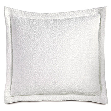 Mea White Decorative Pillow