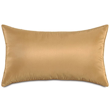 Freda Taffeta Decorative Pillow in Gold