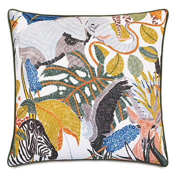 Wilder Jungle Decorative Pillow